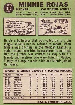 Minnie Rojas  baseball card collectible - Main Image 2