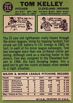 Tom Kelley  baseball card collectible - Main Image 2