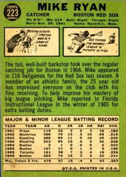 Mike Ryan  baseball card collectible - Main Image 2