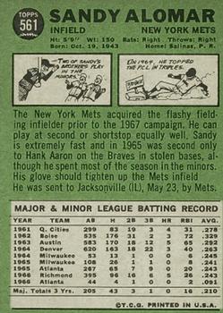 Sandy Alomar  baseball card collectible - Main Image 2