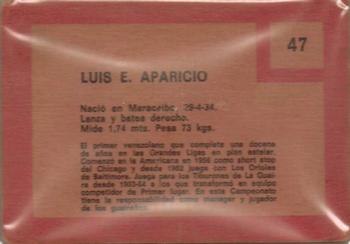 Luis Aparicio  baseball card collectible - Main Image 2