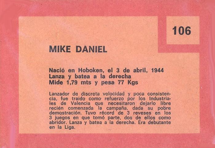 Mike Daniel  baseball card collectible - Main Image 2