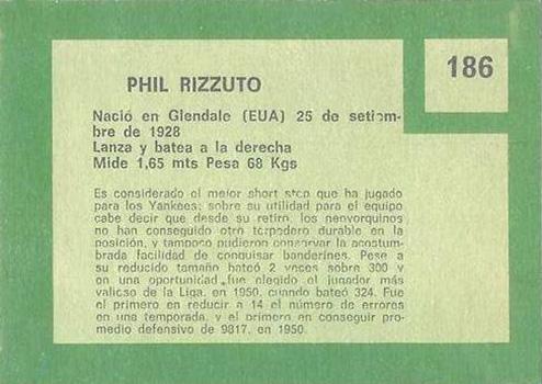 Phil Rizzuto  baseball card collectible - Main Image 2