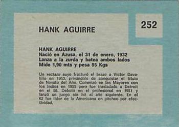 Hank Aguirre  baseball card collectible - Main Image 2