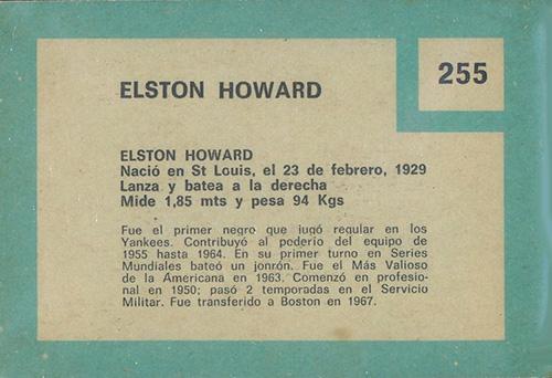 Elston Howard  baseball card collectible - Main Image 2