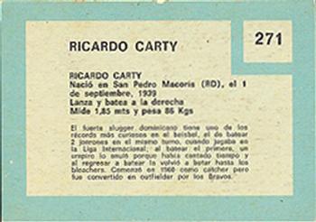 Rico Carty  baseball card collectible - Main Image 2