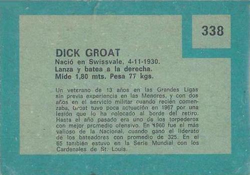 Dick Groat  baseball card collectible - Main Image 2