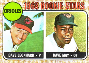 Cardinals 1969 Rookie Stars (Steve Huntz / Mike Torrez)