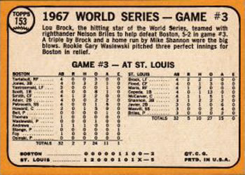 World Series Game #3 - Briles Cools Off Boston  baseball card collectible - Main Image 2