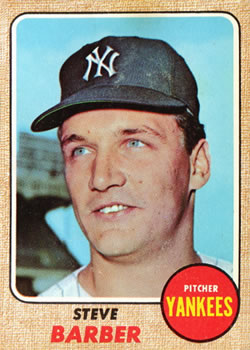 American League 1966 ERA Leaders (Gary Peters / Joel Horlen / Steve Hargan)