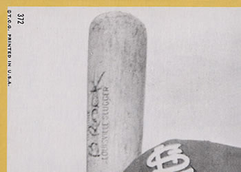 Lou Brock  baseball card collectible - Main Image 2