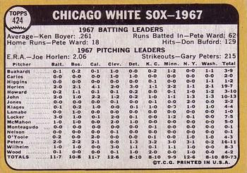 Chicago White Sox  baseball card collectible - Main Image 2