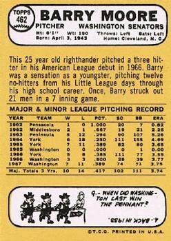 Barry Moore  baseball card collectible - Main Image 2