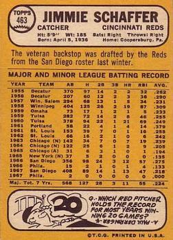 Jimmie Schaffer  baseball card collectible - Main Image 2