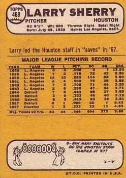 Larry Sherry  baseball card collectible - Main Image 2
