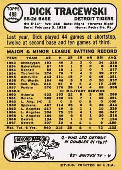 Dick Tracewski  baseball card collectible - Main Image 2