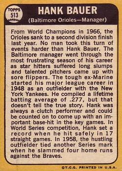 Hank Bauer  baseball card collectible - Main Image 2