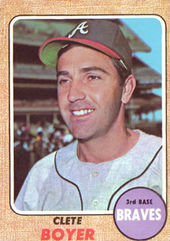 Braves 1969 Rookie Stars (Bob Didier / Walt Hriniak / Gary Neibauer)