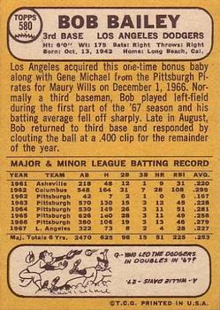 Bob Bailey  baseball card collectible - Main Image 2