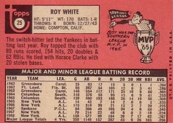 Roy White  baseball card collectible - Main Image 2