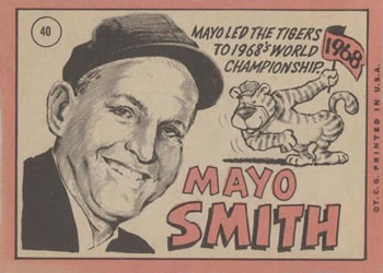 Mayo Smith  baseball card collectible - Main Image 2
