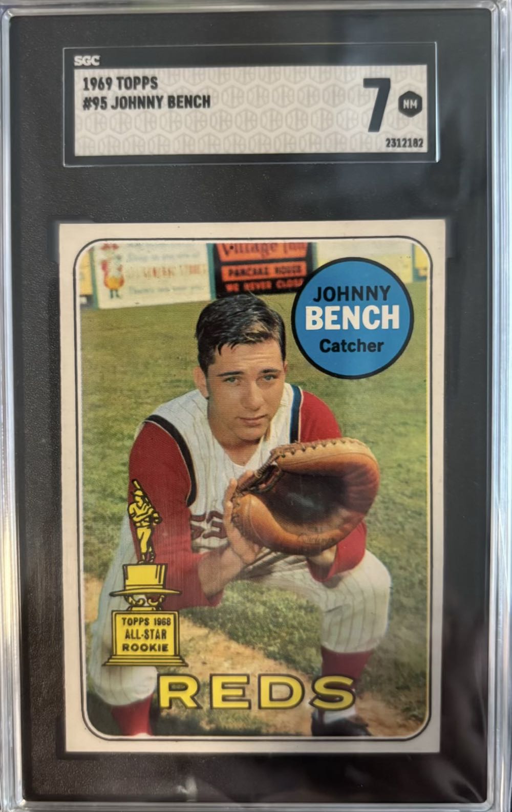 Johnny Bench  baseball card collectible - Main Image 3