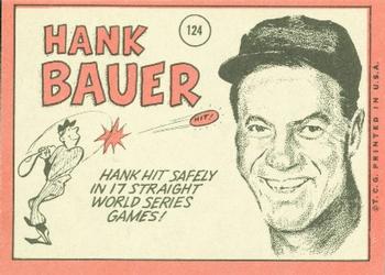 Hank Bauer  baseball card collectible - Main Image 2