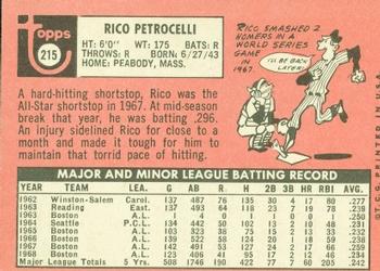Rico Petrocelli  baseball card collectible - Main Image 2