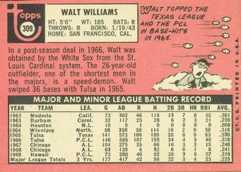 Walt Williams  baseball card collectible - Main Image 2