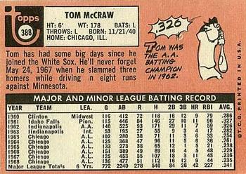 Tom McCraw  baseball card collectible - Main Image 2