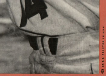 Sam McDowell  baseball card collectible - Main Image 2