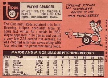 Wayne Granger  baseball card collectible - Main Image 2