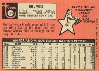 Bill Voss  baseball card collectible - Main Image 2