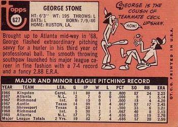 George Stone  baseball card collectible - Main Image 2