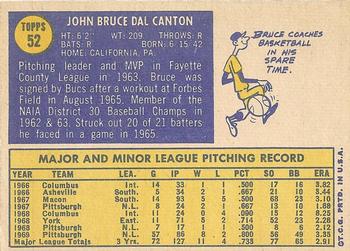 Bruce Dal Canton  baseball card collectible - Main Image 2