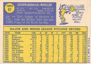 Joe Moeller  baseball card collectible - Main Image 2