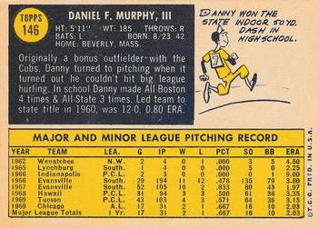 Danny Murphy  baseball card collectible - Main Image 2