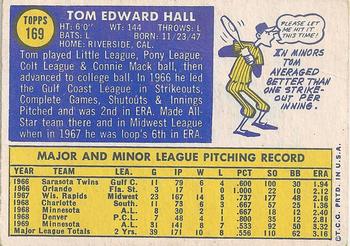 Tom Hall  baseball card collectible - Main Image 2