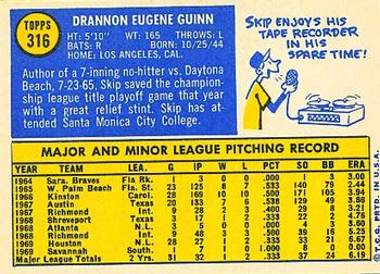 Skip Guinn  baseball card collectible - Main Image 2
