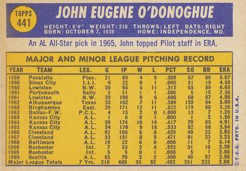 John O’Donoghue  baseball card collectible - Main Image 2
