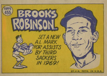 Brooks Robinson  baseball card collectible - Main Image 2