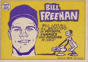 Bill Freehan  baseball card collectible - Main Image 2