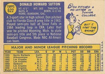 Don Sutton  baseball card collectible - Main Image 2