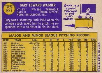 Gary Wagner  baseball card collectible - Main Image 2