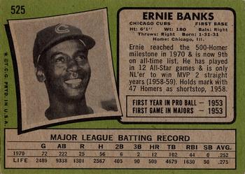 Ernie Banks  baseball card collectible - Main Image 2