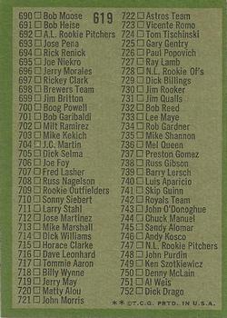 Checklist: 644-752  baseball card collectible - Main Image 2