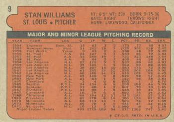 Stan Williams  baseball card collectible - Main Image 2