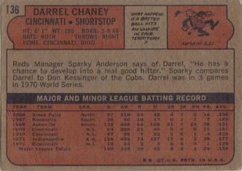Darrel Chaney  baseball card collectible - Main Image 2