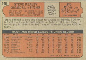 Steve Kealey  baseball card collectible - Main Image 2