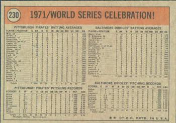 Series Celebration - On Top of the World!  baseball card collectible - Main Image 2